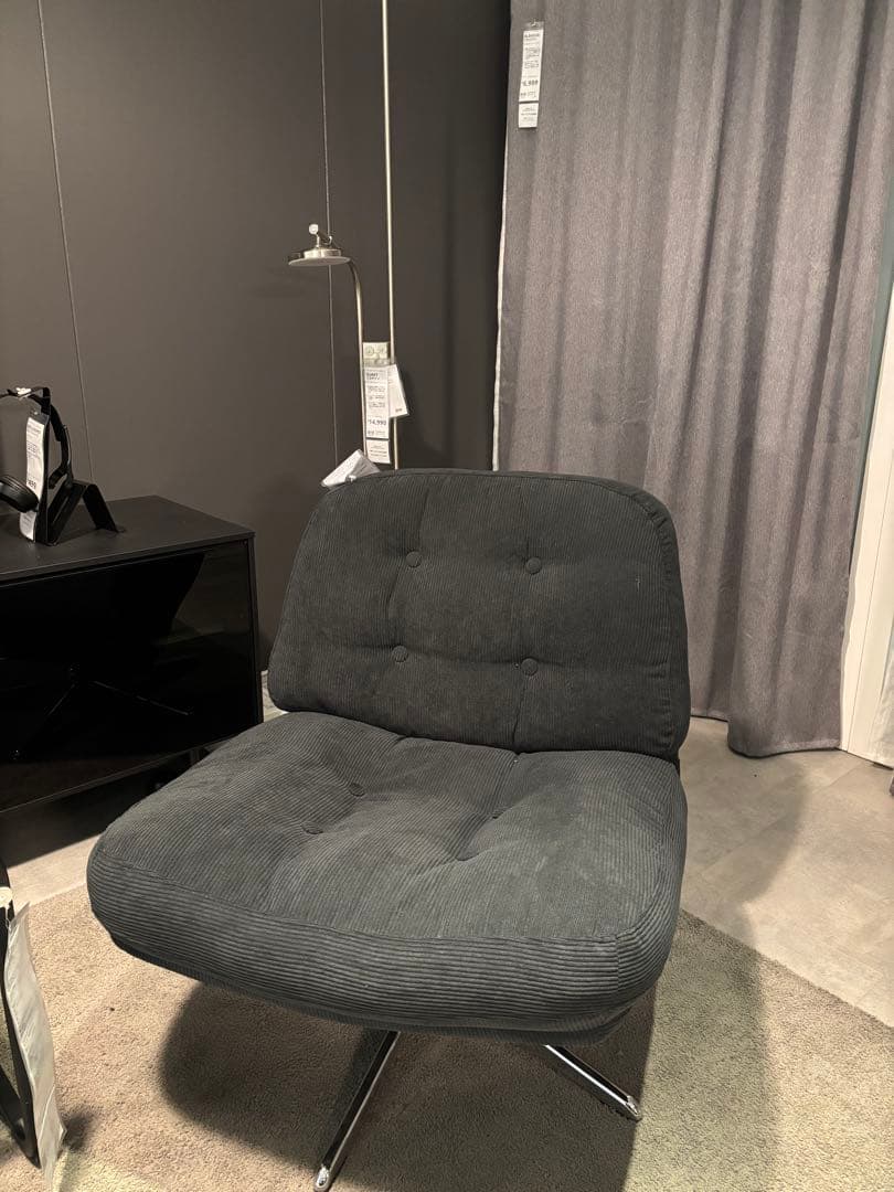 【ご予約分】新品＊未開封 IKEA ディヴリンゲ 回転パーソナルチェア ソファ