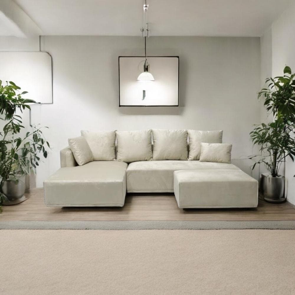 撥水生地で汚れも付きにくく落ちやすい♪　衝撃のオットマンセット！