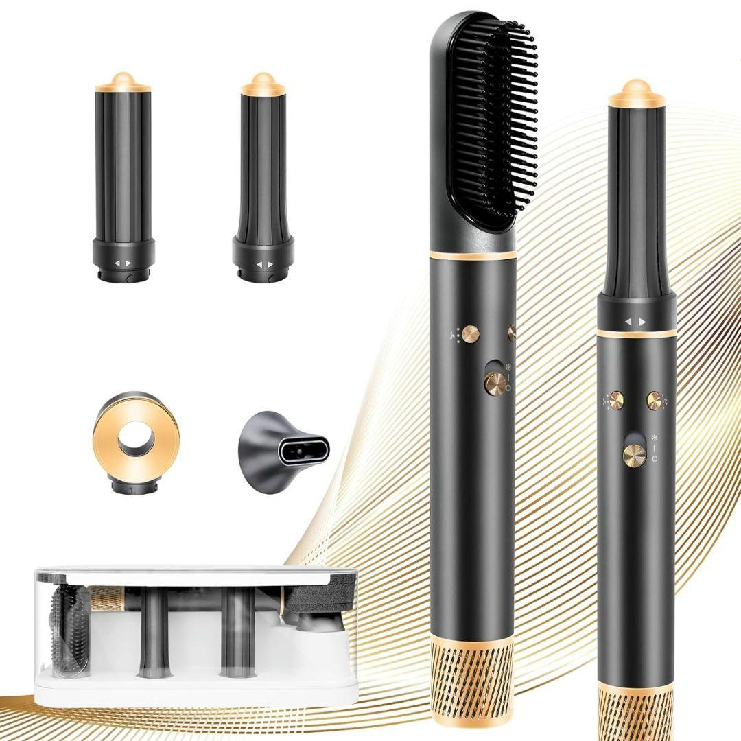 くるくるドライヤー 多機能ドライヤー カールドライヤー 収納ボックス付き