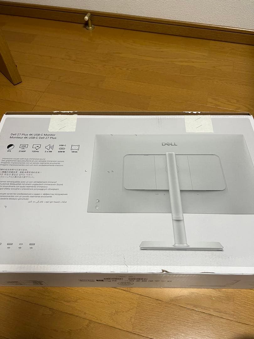 【動作確認済】dell 27インチ IPS 4Kディスプレイ S2725QC