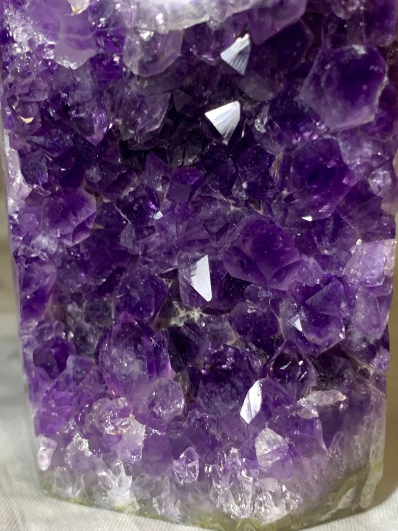 美品！アメジストクラスター六角柱