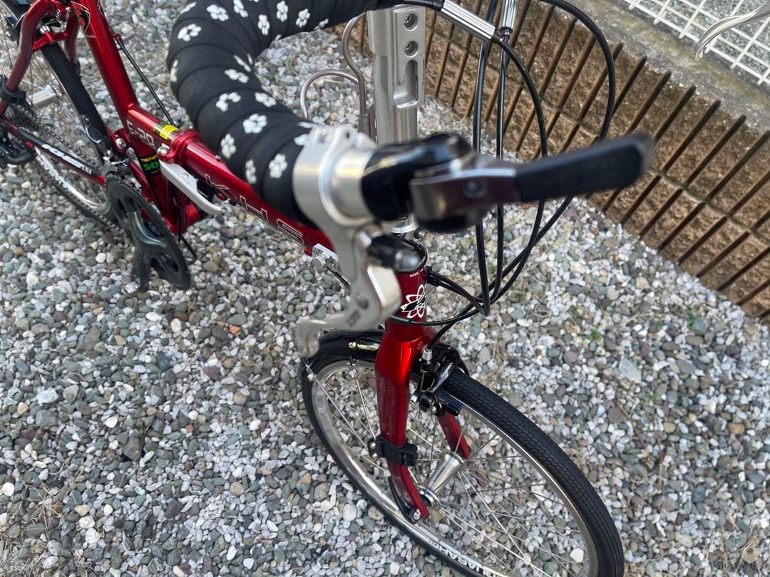 KHS F-20RC 折りたたみ自転車 レッド