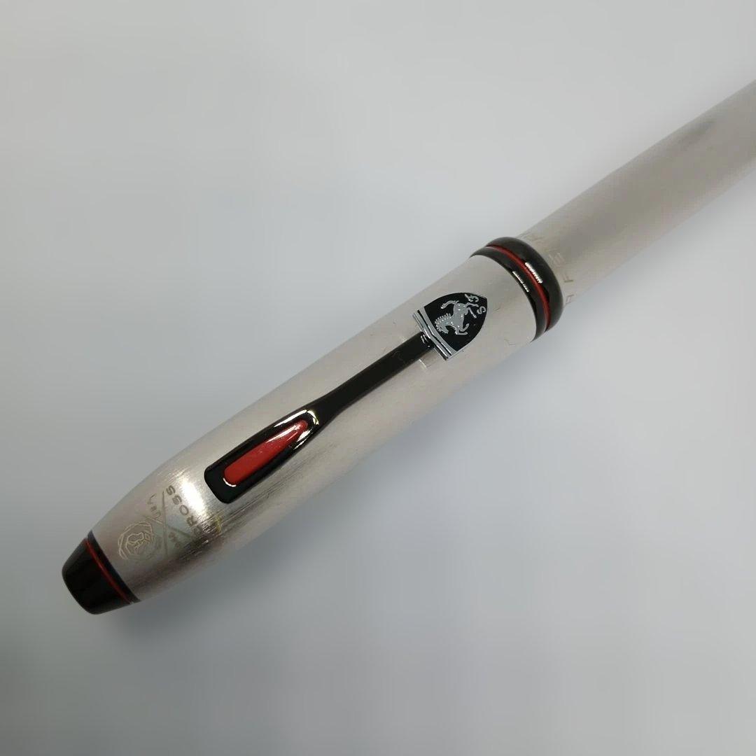 CROSS タウンゼント　フェラーリコラボ　　　シルバーボールペン ケース付き