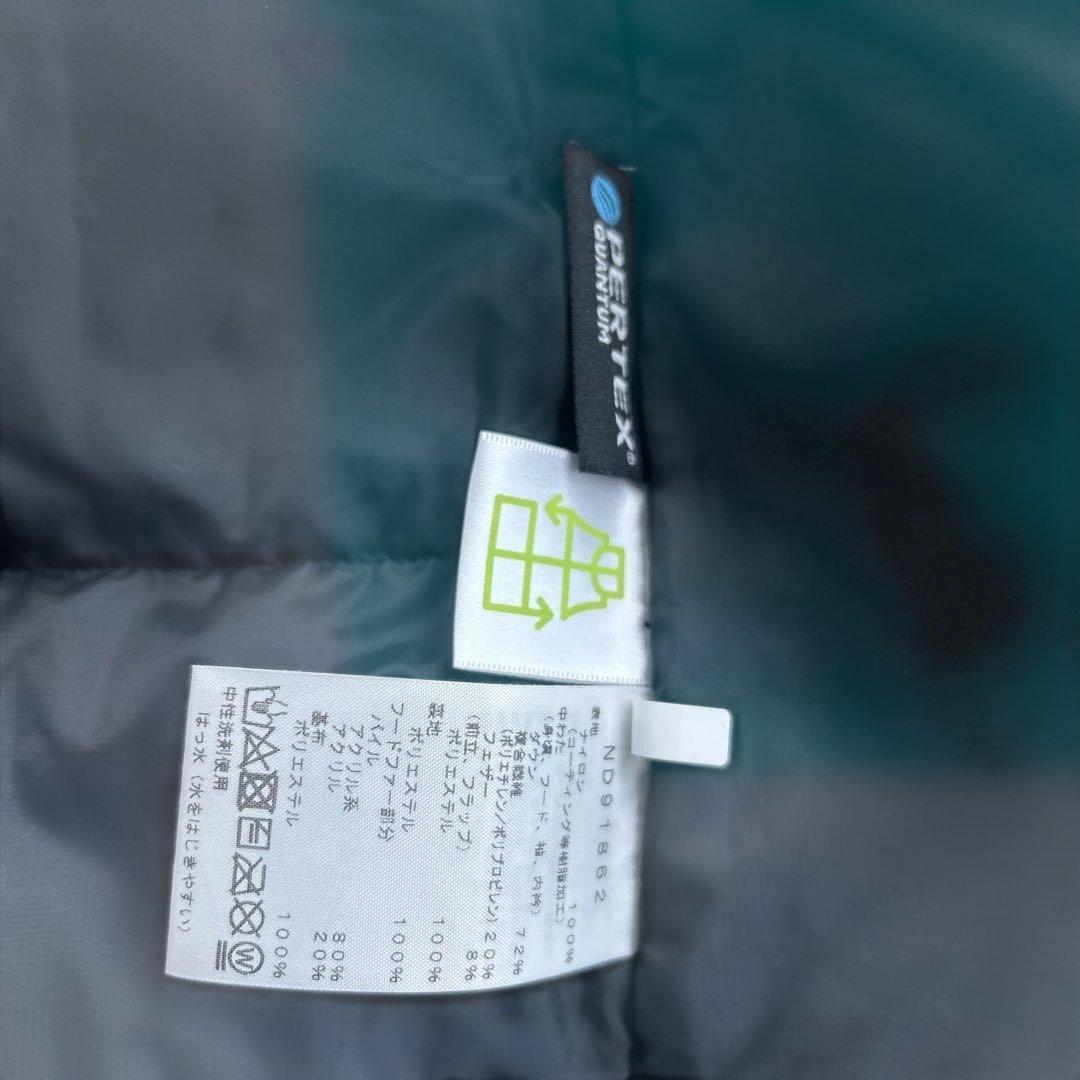 ノースフェイス　ダウンコートnd91862