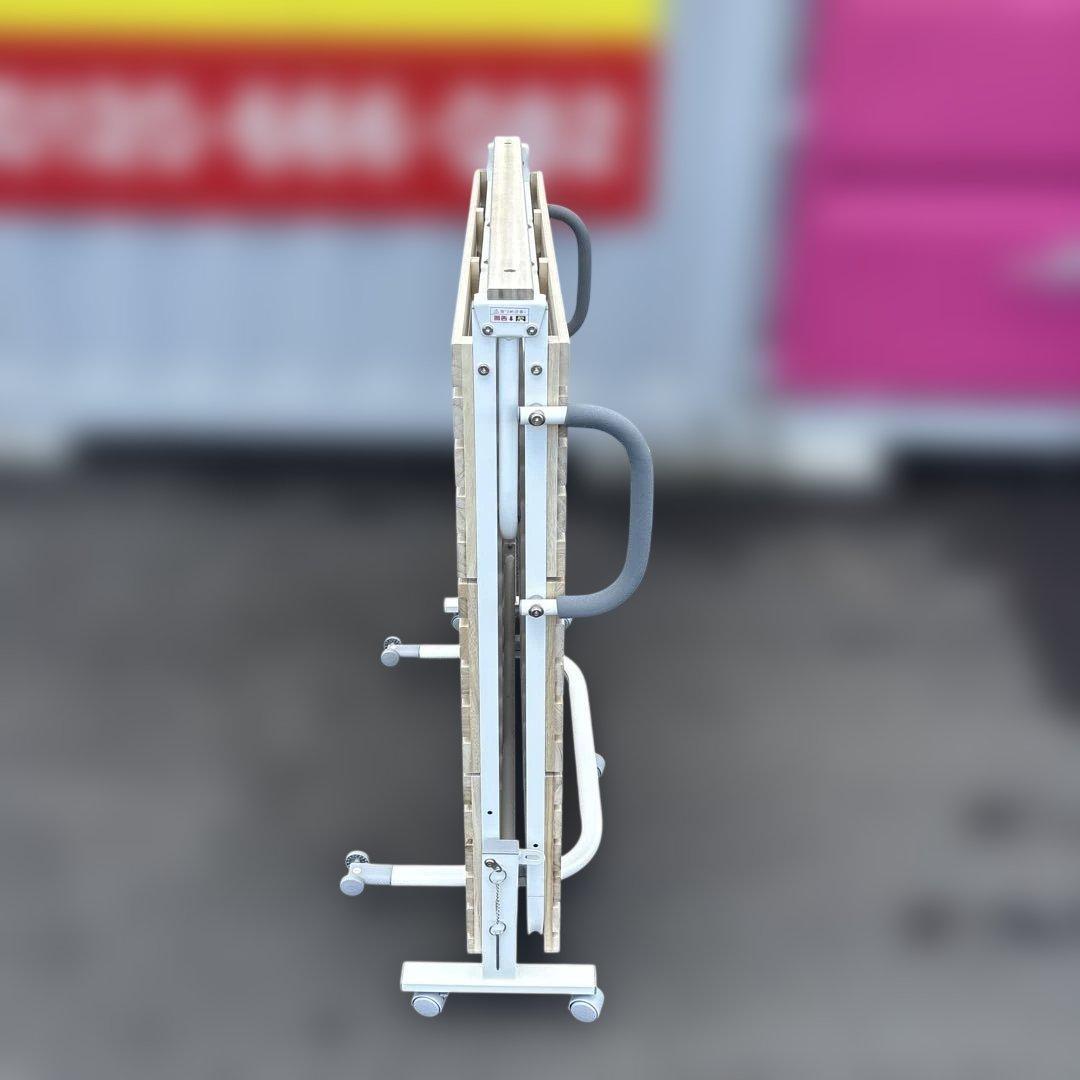 折りたたみベッド/シングルサイズ/木製/マットレス