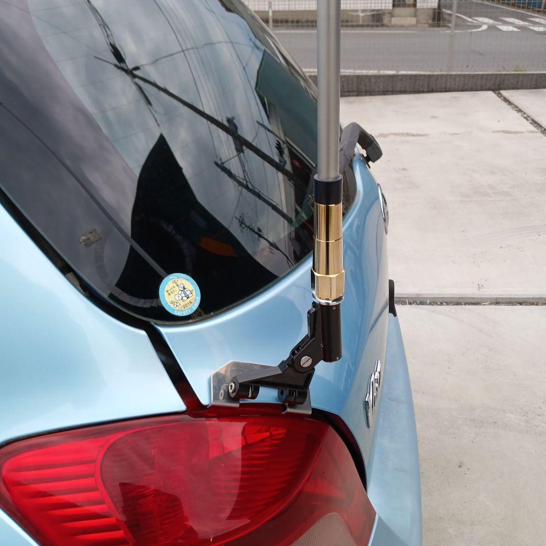 国産パイオニアパーソナルアンテナタイプ・アンテナ基台付き風林火山白色