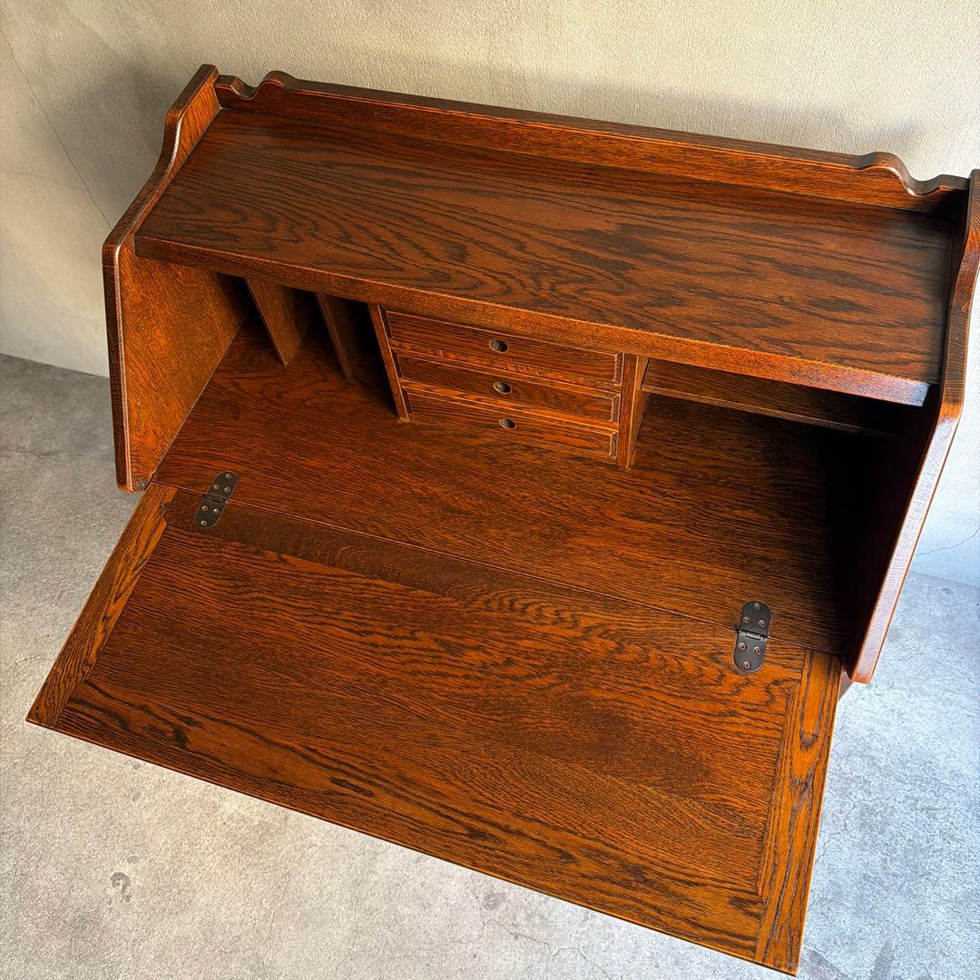 美品　三越　Brugge ブルージュ　ライティングデスク　ライティングビューロー