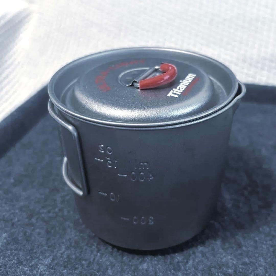 【未使用】EVERNEW チタンマグポット500 ULTRA-LIGHT