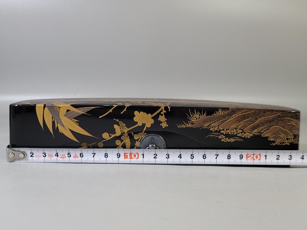 古い 蒔絵 文箱 時代物 美品 DT625