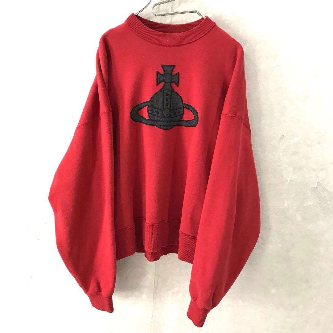 Vivienne westwood オーブ スウェット トレーナー レッド 0