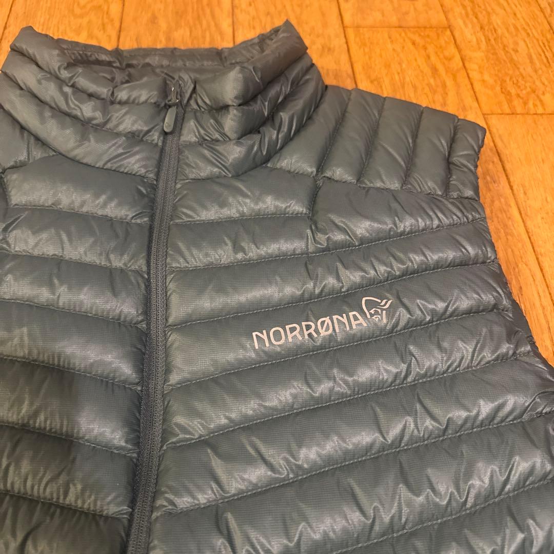 NORRONA ダウンベスト メンズ