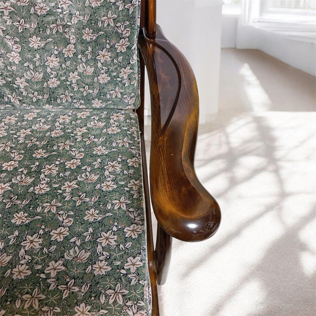 美品　karimoku カリモク家具　ロッキングチェア　大きいサイズ