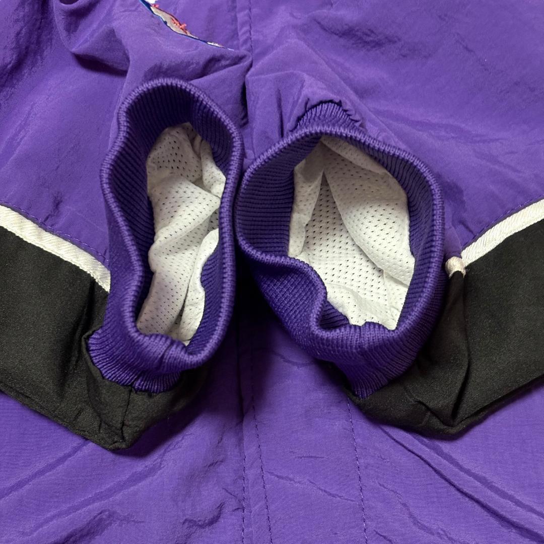 90s USA製 NBAキングス ウォーミングアップウェア パープル2XL