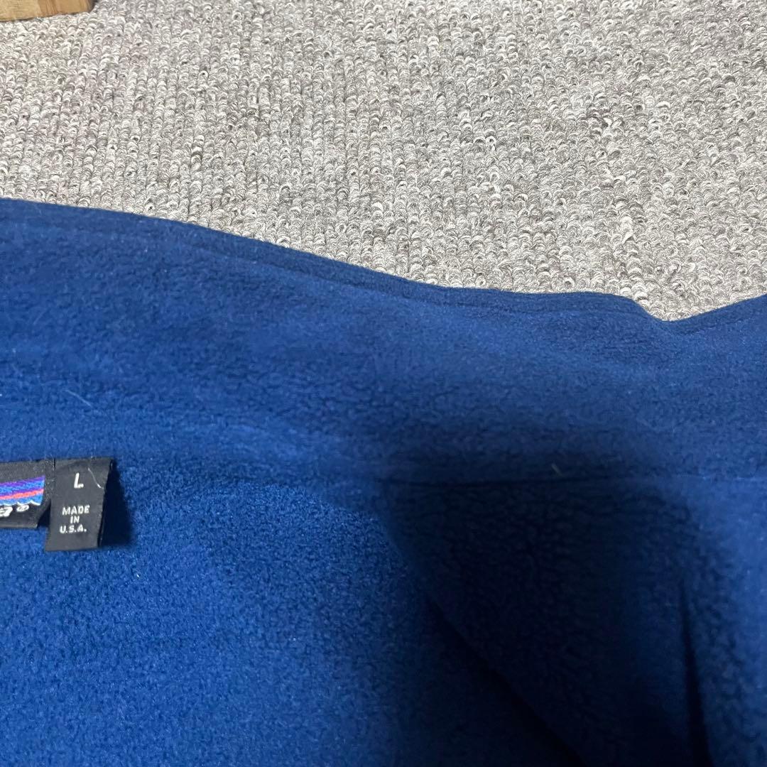 極美品90s パタゴニア シェルドシンチラ ジャケット L 紫 USA製