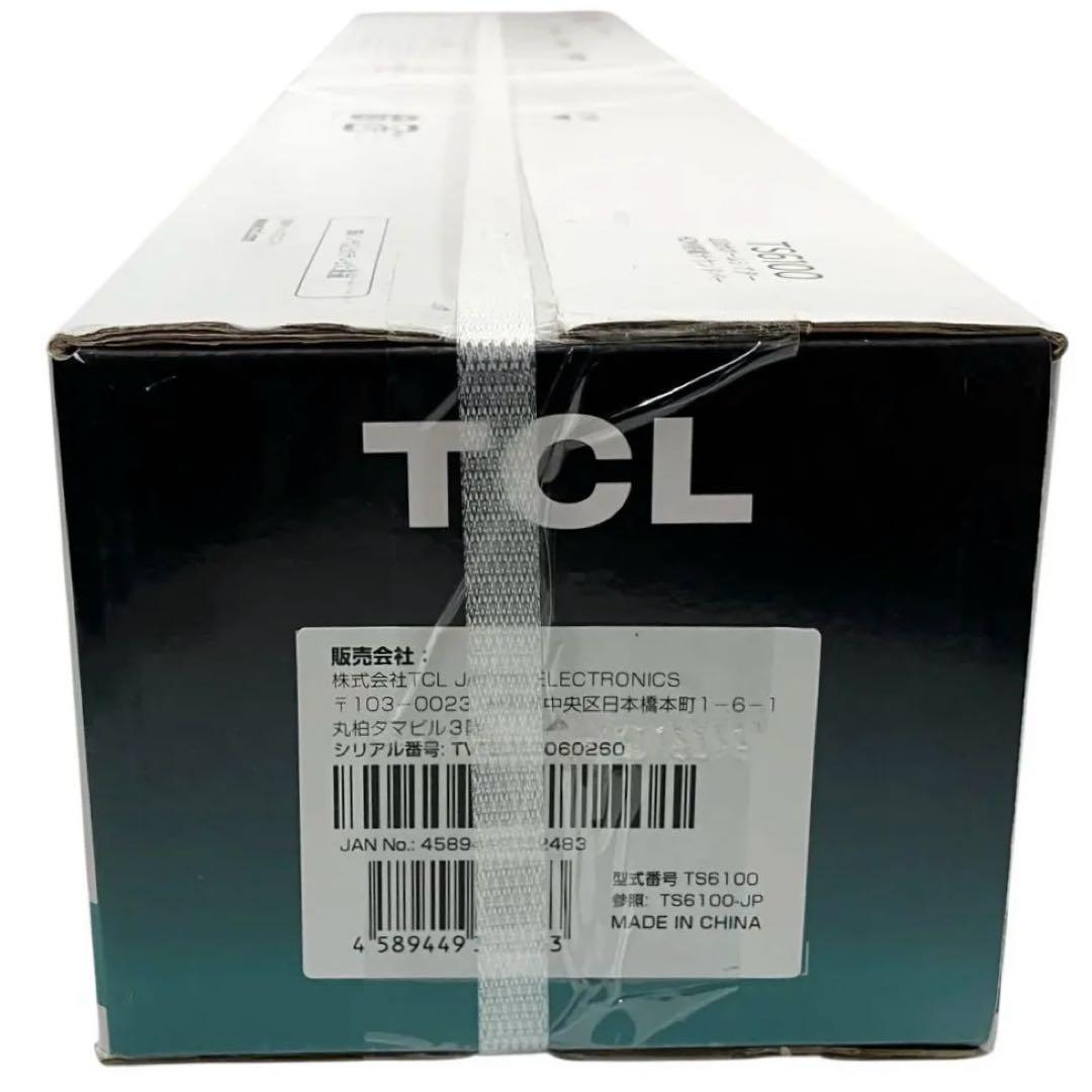 【新品】 TCL 2.0ch サウンドバー TS6100 スピーカー ブラック
