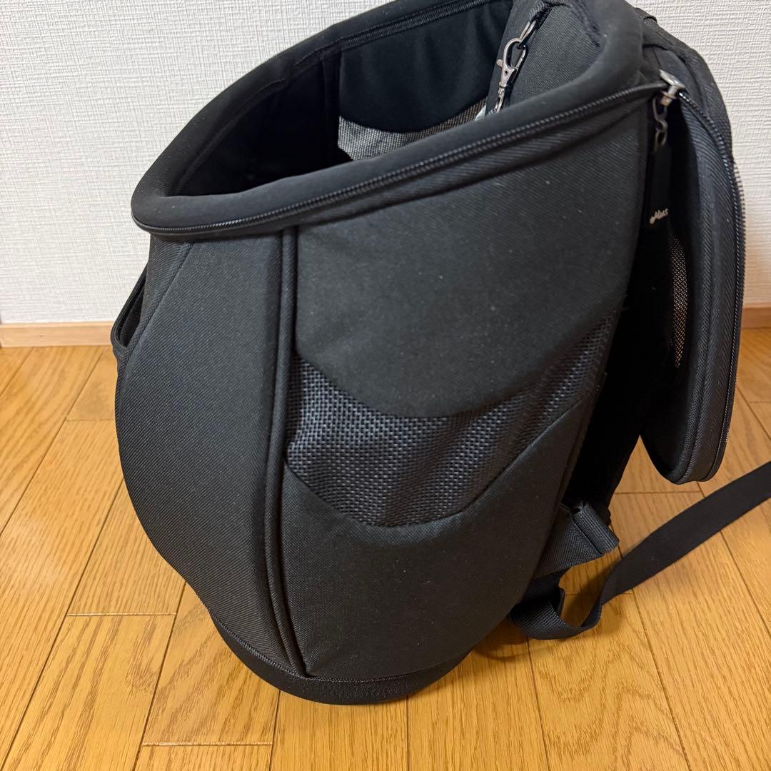【eMus/エミューズ】オリジナルリュックキャリー　ブラック