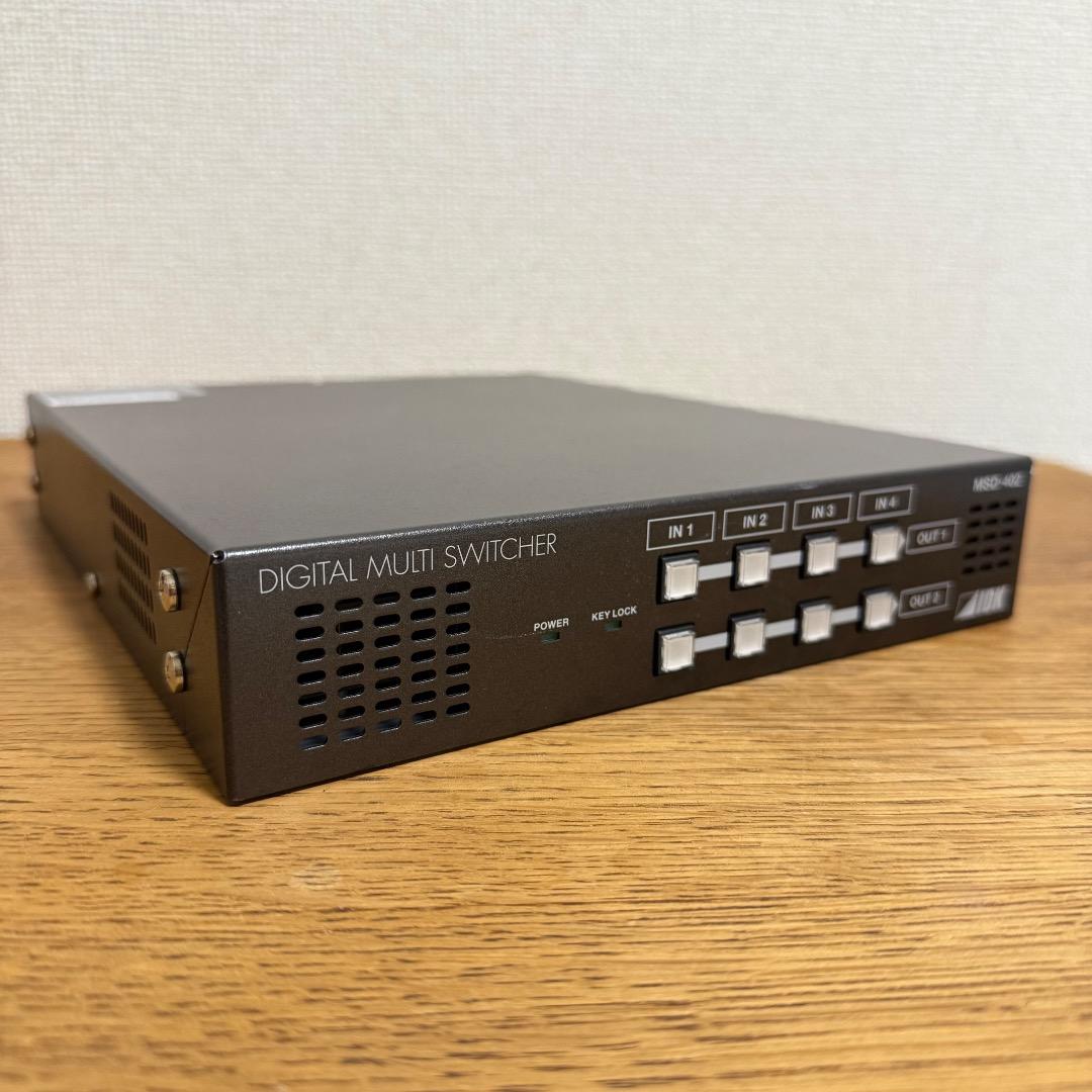 定価28万 IDK MSD-402 デジタルマルチスイッチャー HDMI