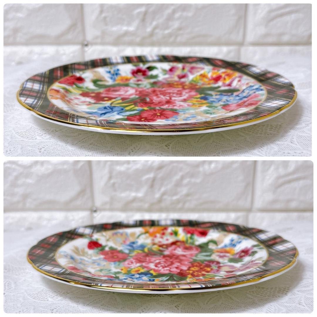 ウェッジウッド ラルフローレン ハンプトンフローラル デザートプレートセット 皿