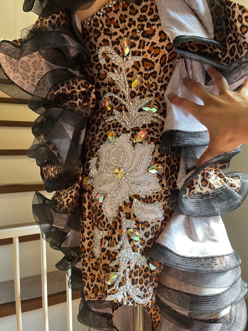 ラテンダンス正装ドレス　Mサイズ