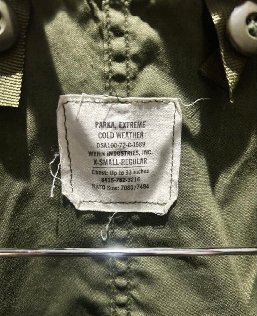 70's M-65フィッシュテールパーカー フルセット