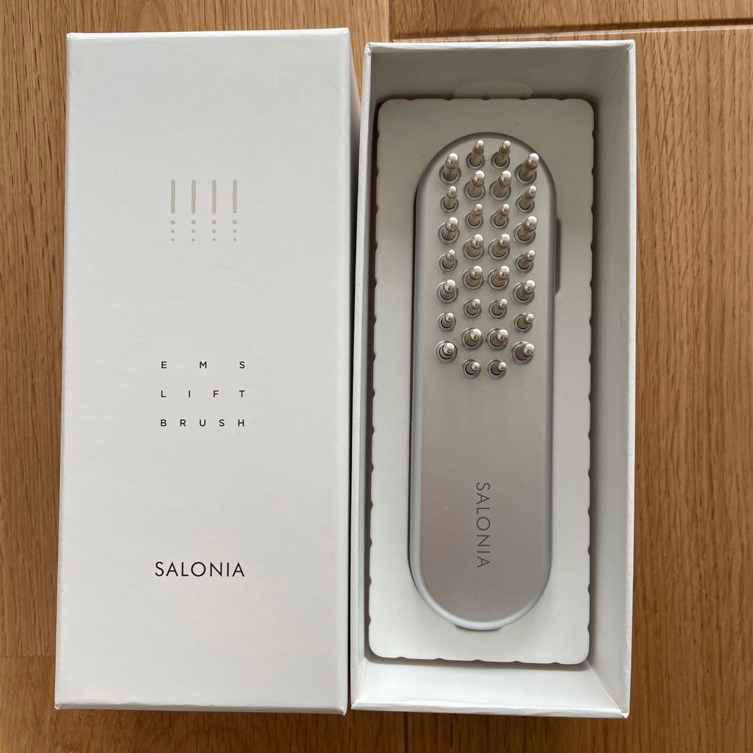 【SALONIA】EMSリフトブラシ　電気ブラシ　美品　匿名配送
