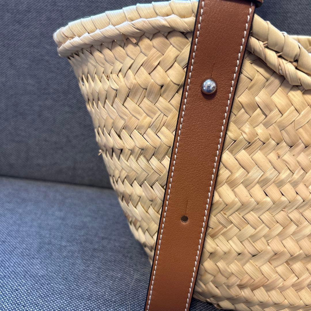 LOEWE ロエベ バスケットバッグ かごバッグ スモール　アナグラム
