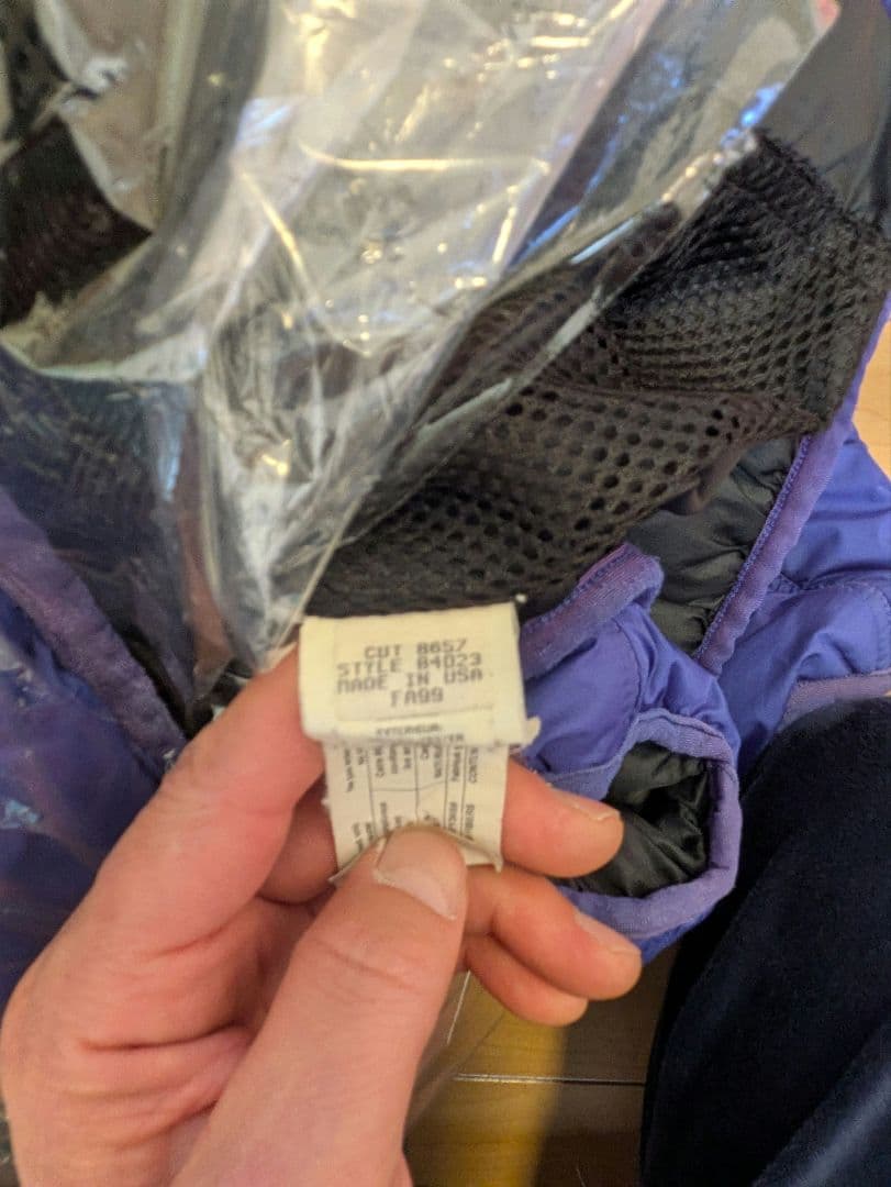 パタゴニア ファイヤーボール ジャケット（M）コバルト 1999年