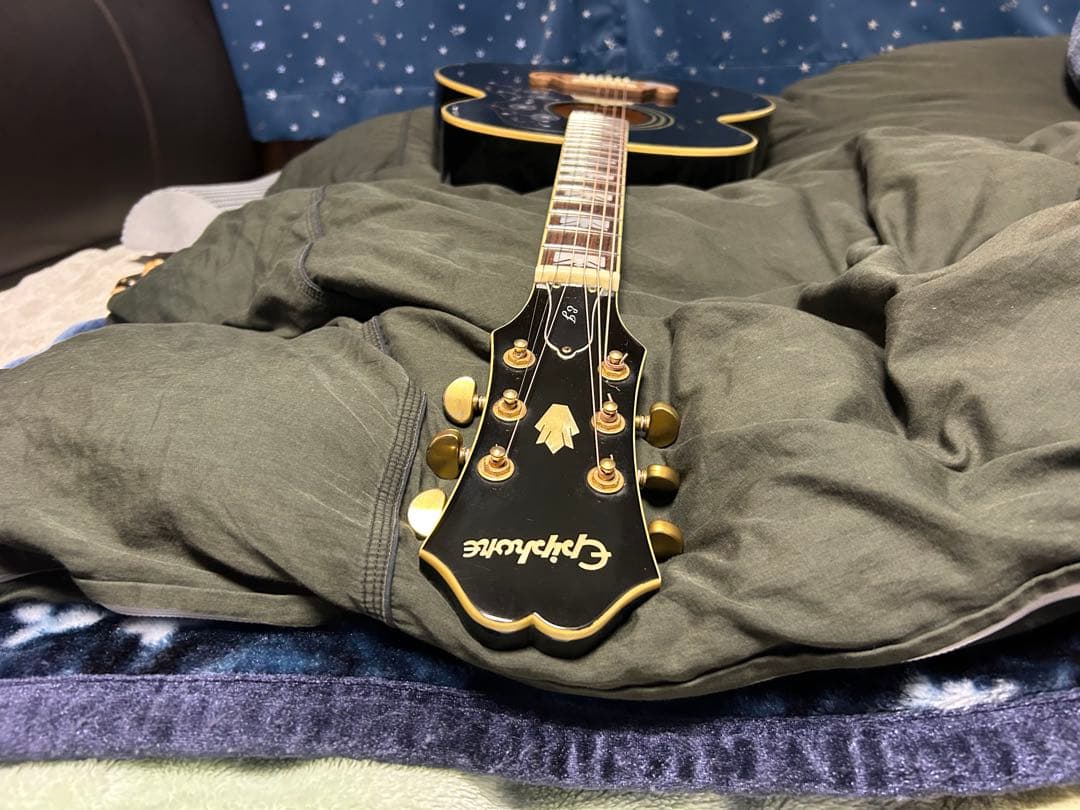 エピフォン　EPIPHONE by Gibson EJ-200 BK ギター