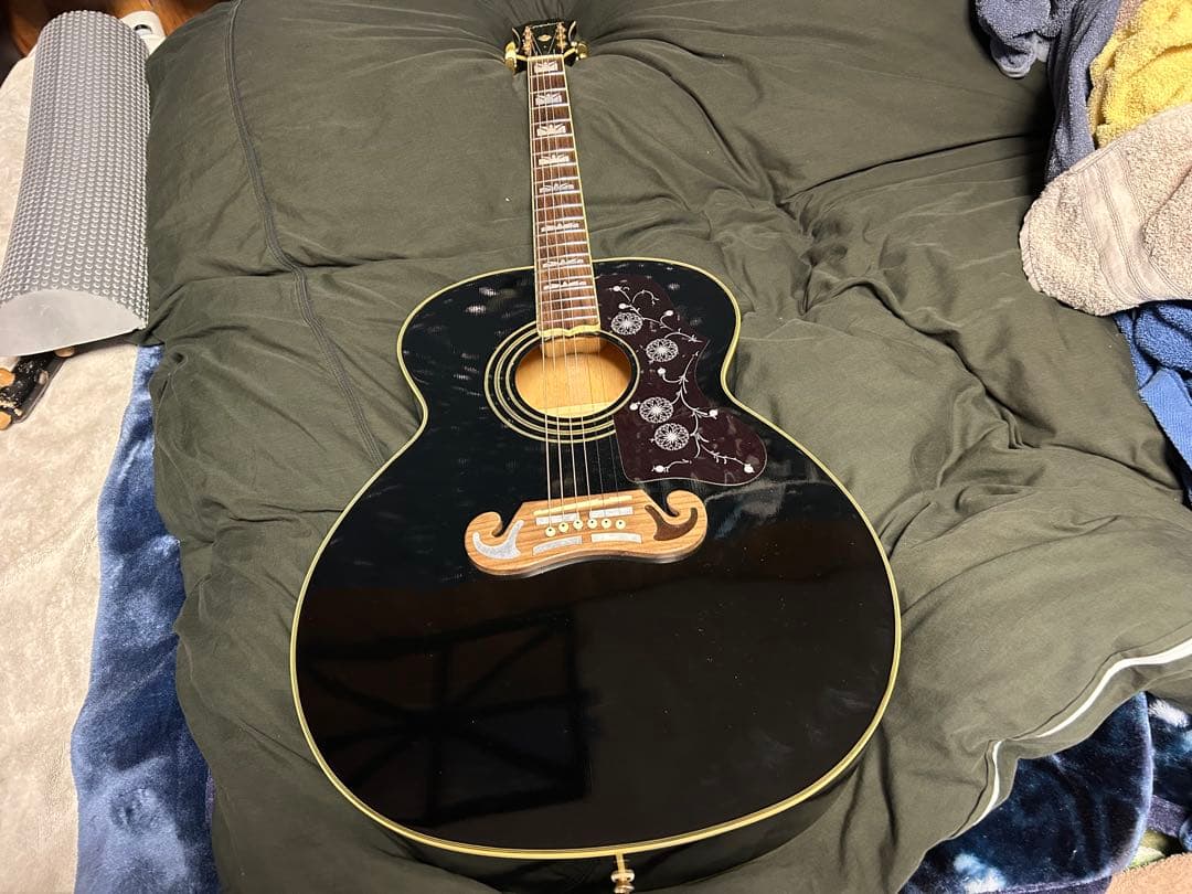 エピフォン　EPIPHONE by Gibson EJ-200 BK ギター