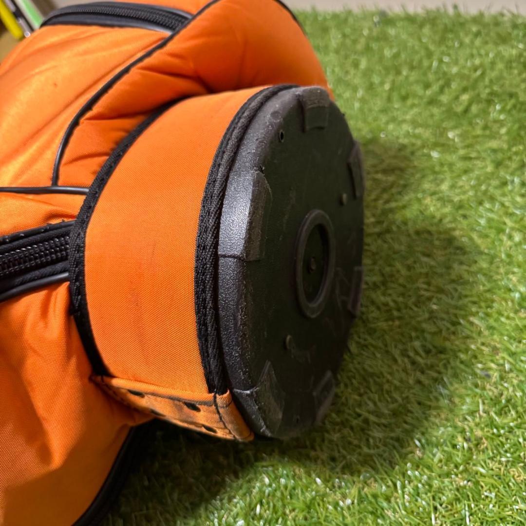 PEARLY GATES パーリーゲイツ キャディバッグ 9型 オレンジ