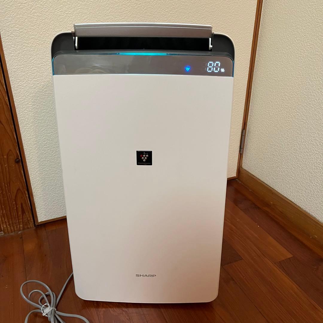 SHARP シャープ 衣類乾燥除湿機 ホワイト CV-N180-W 動作確認済