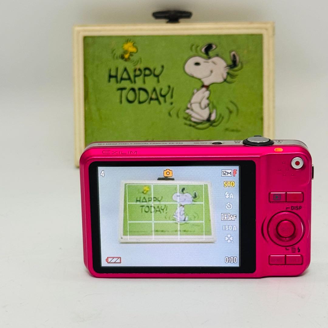 【美品・動作確認済】CASIO EXILIM EX-Z90 ピンク コンデジ
