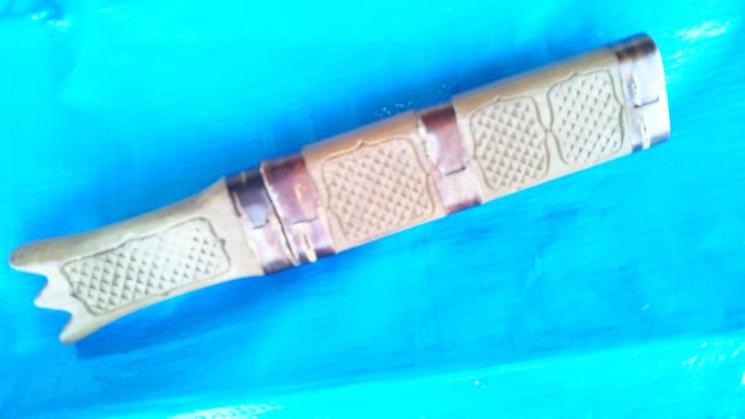 (2月限定)イリマキリ　アイヌ伝統民具　皮はぎ小刀　タシロ