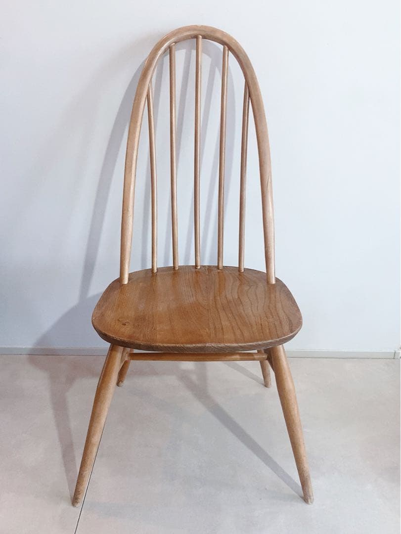 ercolチェア　刻印有　イギリスアンティーク　アーコール　クエーカーチェア