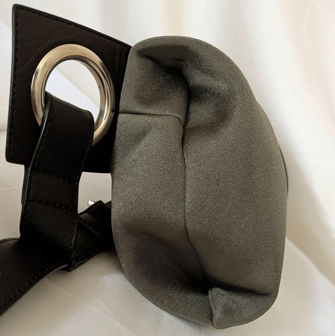 kawakawa hatome ボディバッグ 斜め掛け クロスボディ カーキ