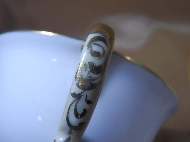 ノリタケ　マルキ　クリームホワイト　金盛　パステル