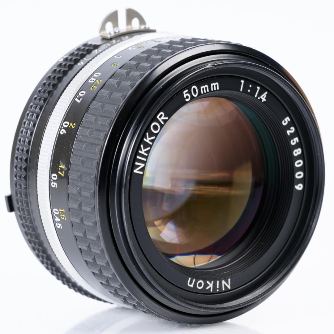 Nikon Ai-S NIKKOR 50mm F1.4 箱付