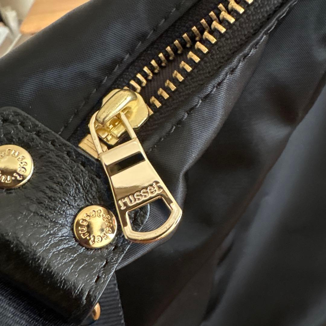 russet ラシット　スリングバッグ　ブラック