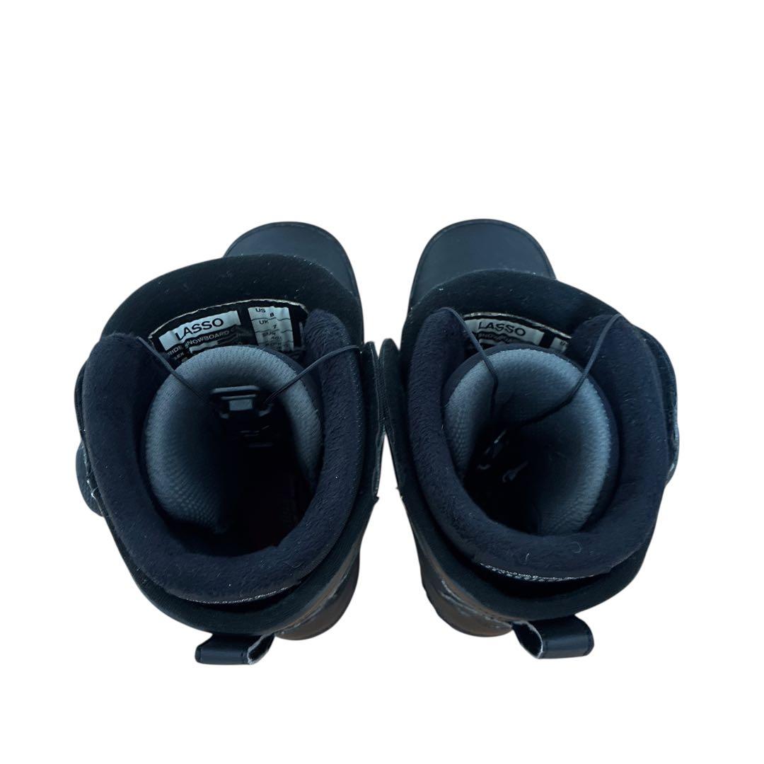 RIDE LASSO26cmライド ラッソ スノーボードブーツ　ダブルボアboa