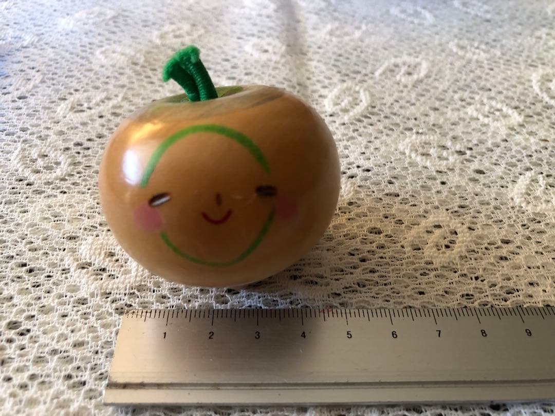 ふくしまひろえ 野菜こけし 果物こけし セット　木製野菜モチーフ人形セット