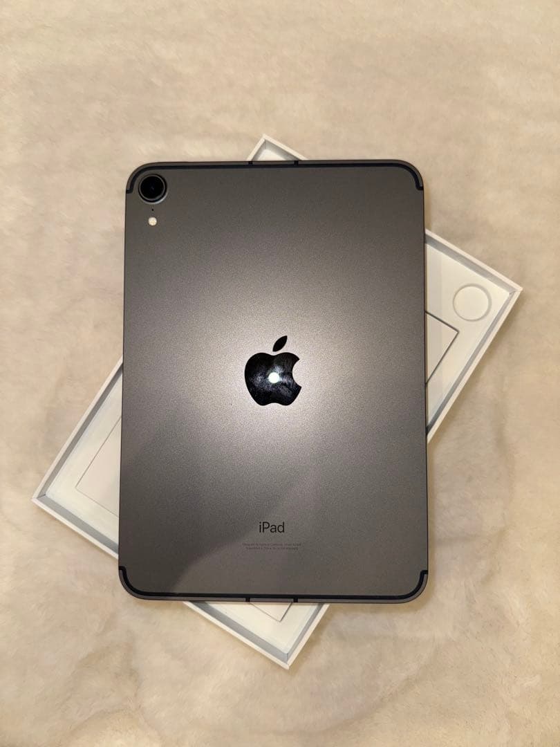 iPad mini 6世代 256GB セルラーモデル バッテリー最大容量88%