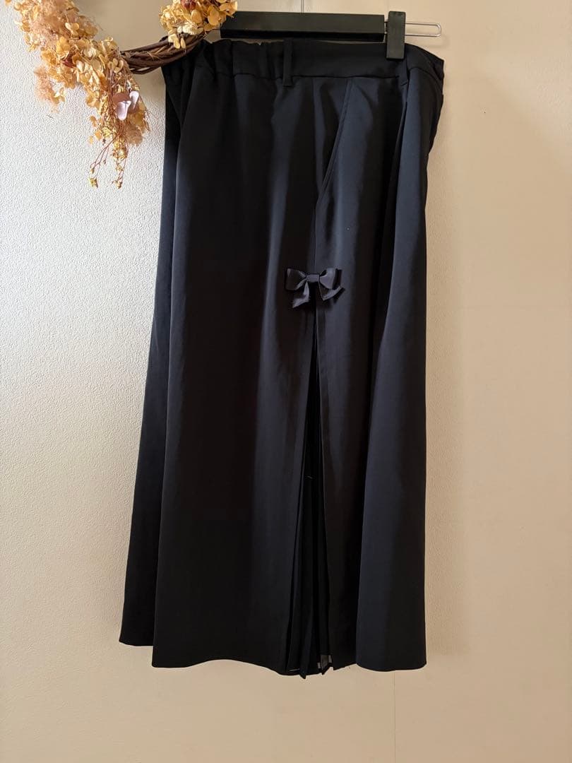 M'S GRACY ブラック ガウチョ、グレーワイドパンツ2点おまとめ