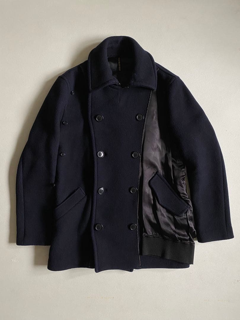 ジャケット・アウター 00s- FRAPBOIS inside out lining pea coat