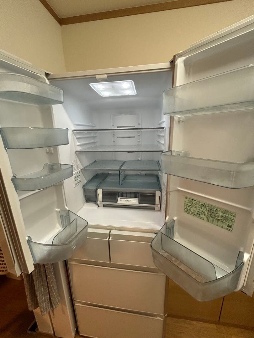 HITACHI 冷蔵庫 R-XG43J (XW) 430L