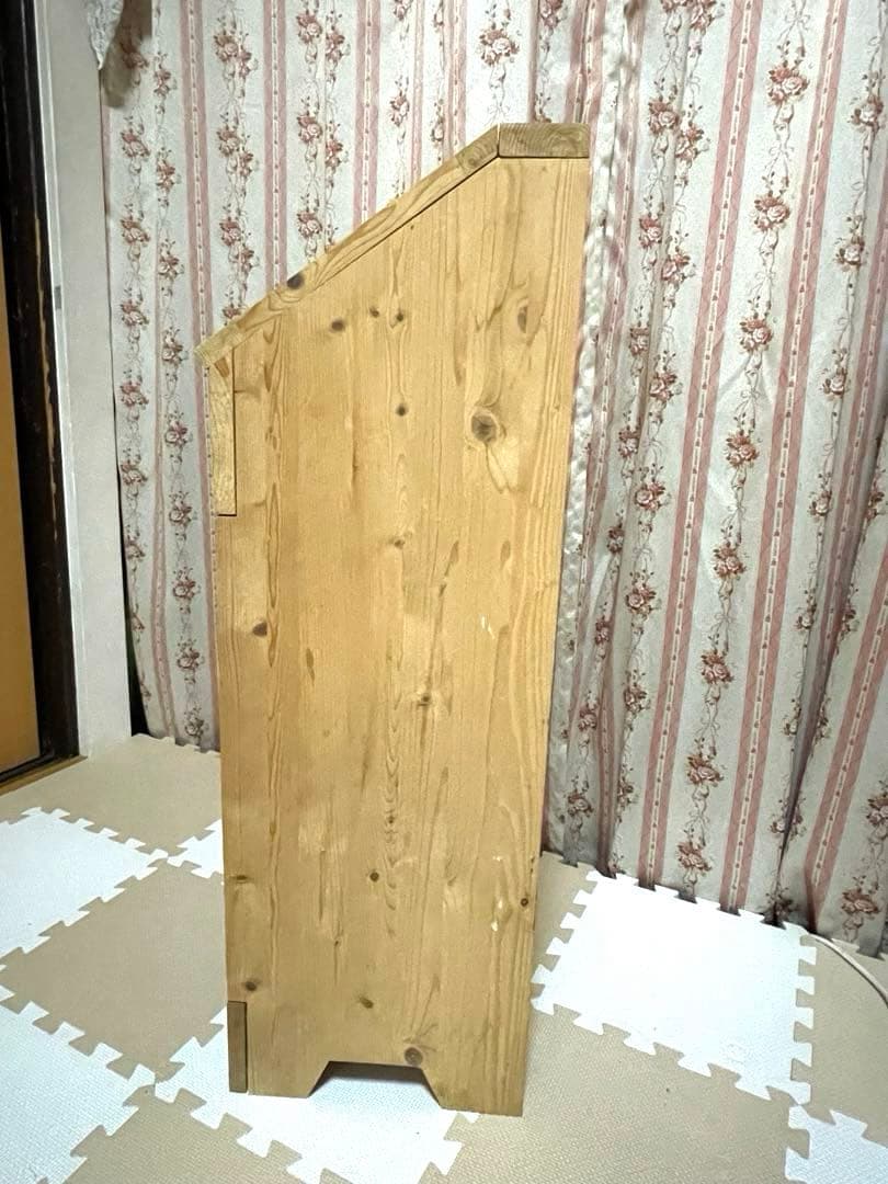 野菜ストッカー　野菜収納　野菜保存　カントリー　パイン材