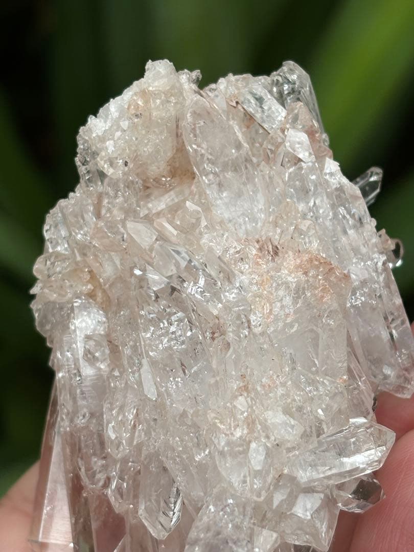 コロンビア産　ピンクレムリアンクラスター　113g 優美なピンク　ピンレム