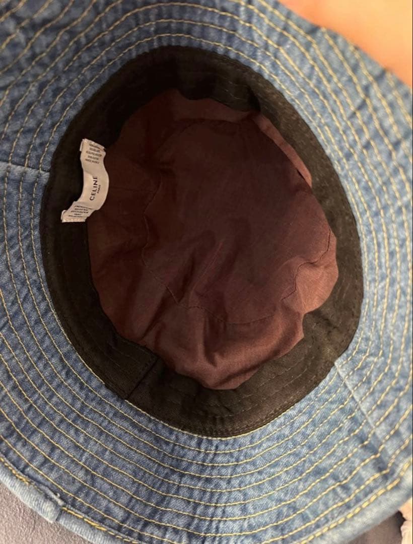 CELINE デニム バケットハット