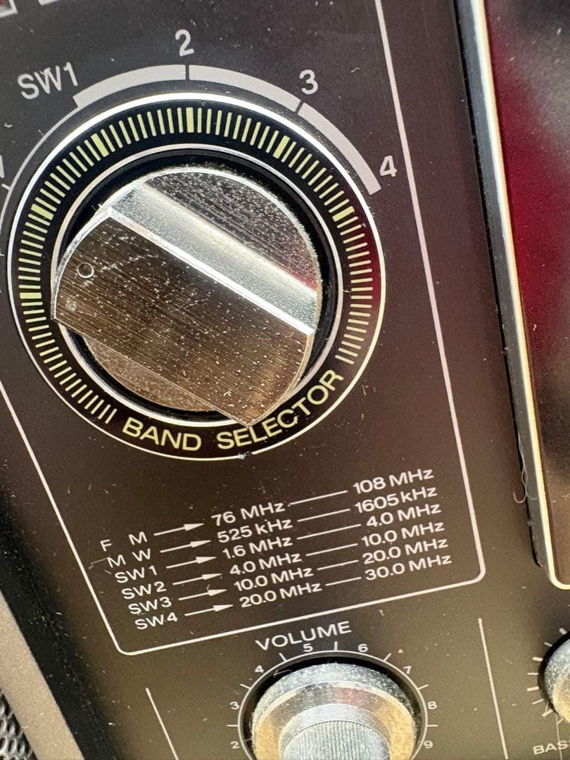 稼働品　National ラジオ　RF-B300