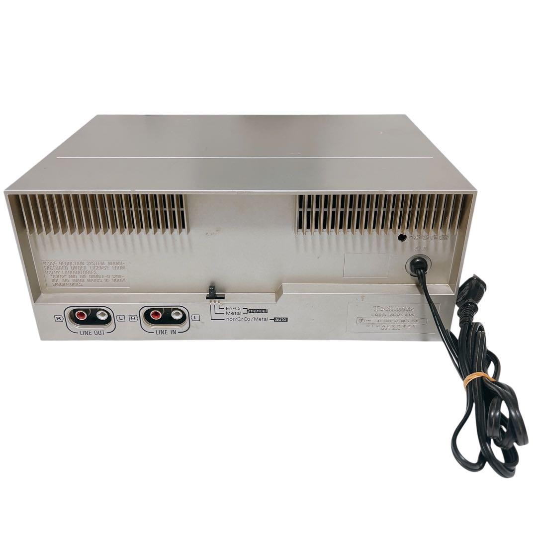 【希少】 Technics RS-M05 コンサイス・ステレオカセットデッキ