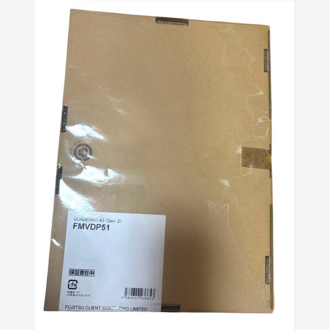 富士通 10.3型 QUADERNO A5サイズ / FMVDP51 ホワイト